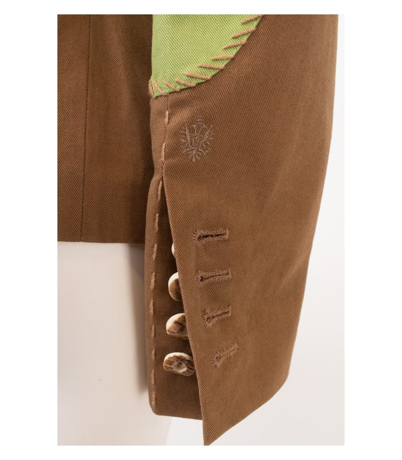 HABSBURG Damen Trachten-Blazer Gr. DE 34 Mehrfarbig Baumwolle – Foto 5