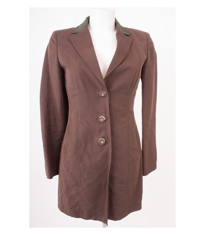HABSBURG Damen Trachten-Blazer & Gr. DE 34 Leinen Baumwolle