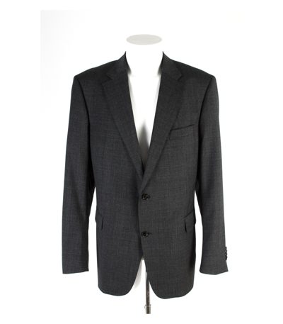 SOR Herren - Slim Fit Sakko Business Jackett Gr. 56 Wolle