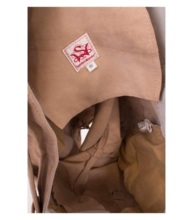 Spieth & Wensky Herren Trachtenhose Lederhose Wildleder Gr. 60 Beige Neu – Foto 5
