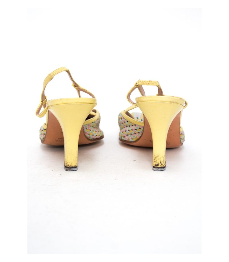 ESCADA Damen Sandalen Sommerschuhe Gr. DE 41 C Mehrfarbig – Foto 3
