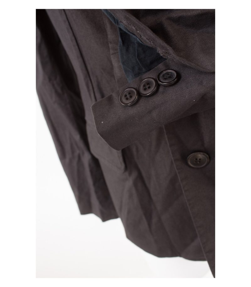 0044 Herren Sakko Gr. M Baumwolle Elasthan Neu – Foto 5