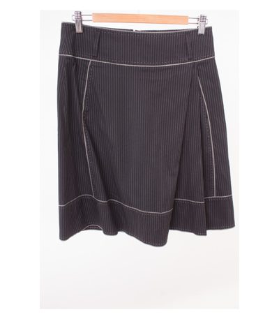 STRENESSE GABRIELE STREHLE Damen Rock Gr. DE 40 Schwarz Weiß Neu
