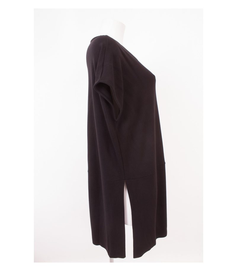 COS Damen Tunika Kleid Oberteil Gr. S Schwarz – Foto 2
