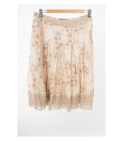 ORWELL Damen Kleid & Gr. DE 36 Mehrfarbig Baumwolle Seide