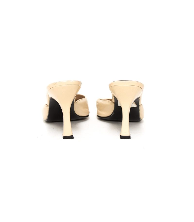 MARCCAIN Damen Pumps High Heels Sandaletten Gr. DE 38 Elfenbein – Foto 3