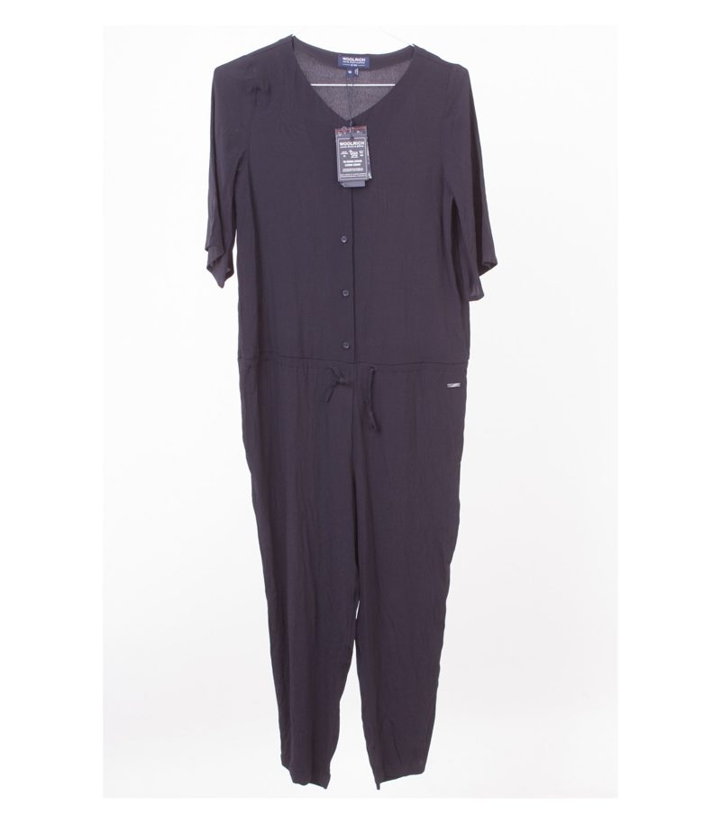 WOOLRICH Damen JOHN RICH & BROS. Overall Jumpsuit Gr. 14 (DE42) Blau Neu – Foto 1