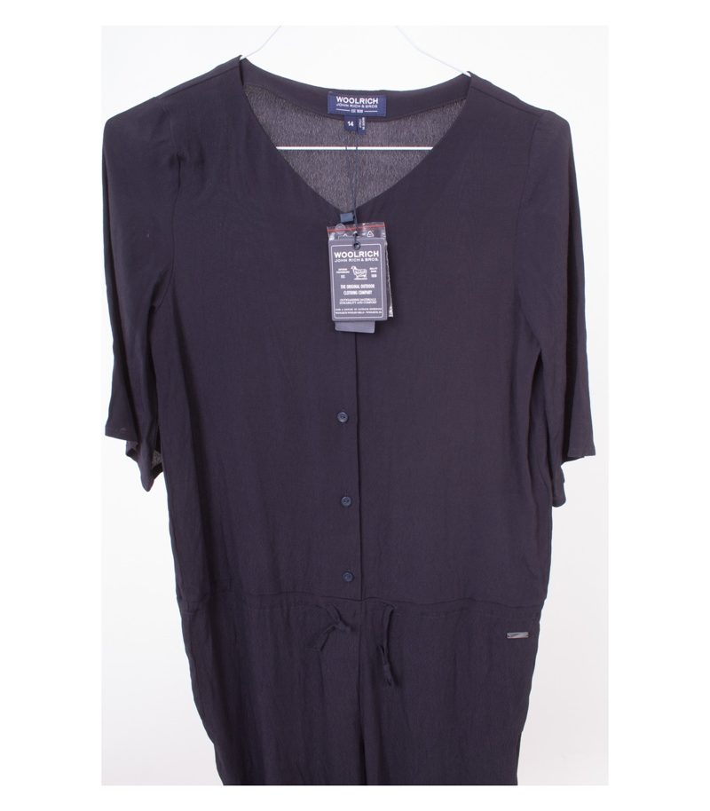 WOOLRICH Damen JOHN RICH & BROS. Overall Jumpsuit Gr. 14 (DE42) Blau Neu – Foto 3