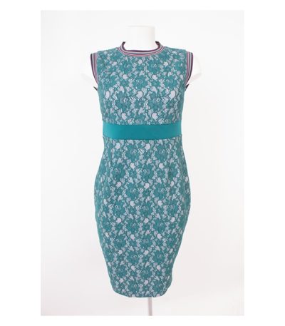 SPORTMAX Damen CODE Kleid Sommerkleid Gr. S Mehrfarbig