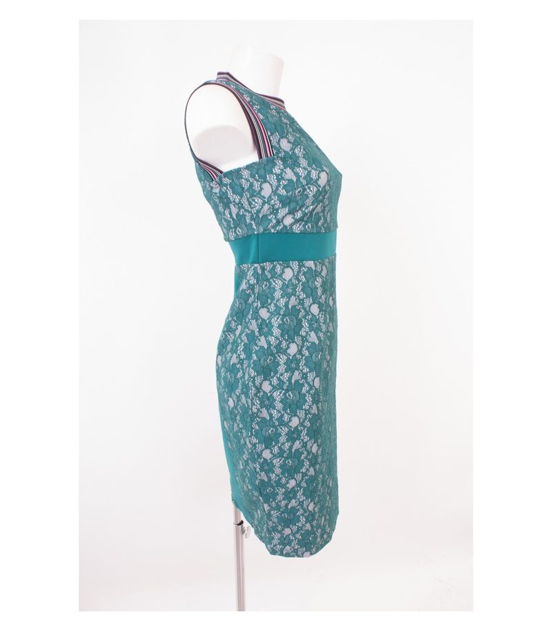 SPORTMAX Damen CODE Kleid Sommerkleid Gr. S Mehrfarbig – Foto 2