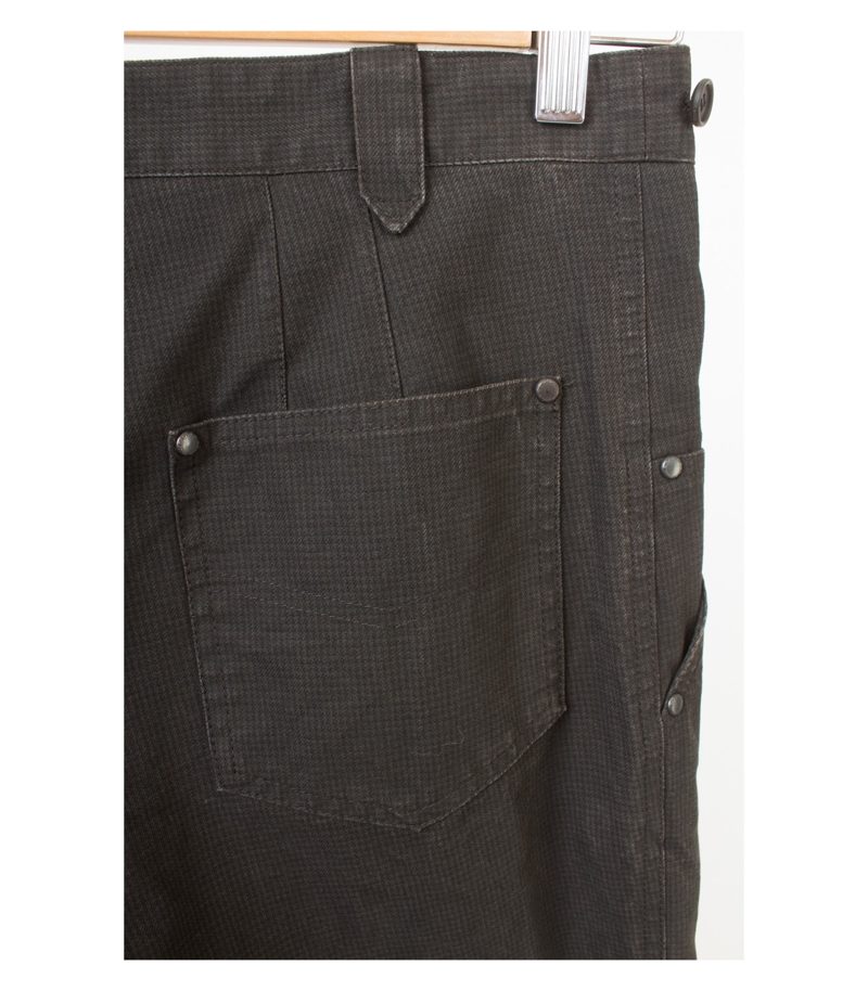 OSKA Herren Hose - Gr. 3 (DE 50) Grau Schwarz Baumwolle Neu – Foto 3