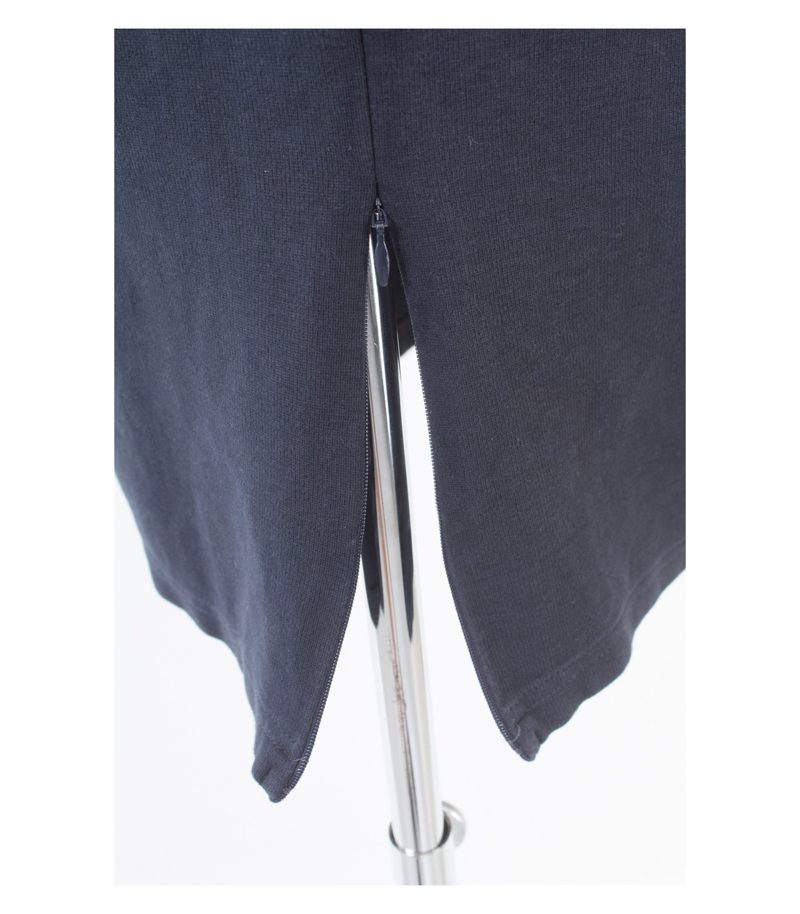 hessnatur Damen Kleid aus Gr. DE 38 Blau Baumwolle – Foto 5
