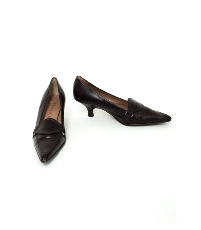 WALTER STEIGER Damen Pumps High Heels Gr. DE 35 Braun