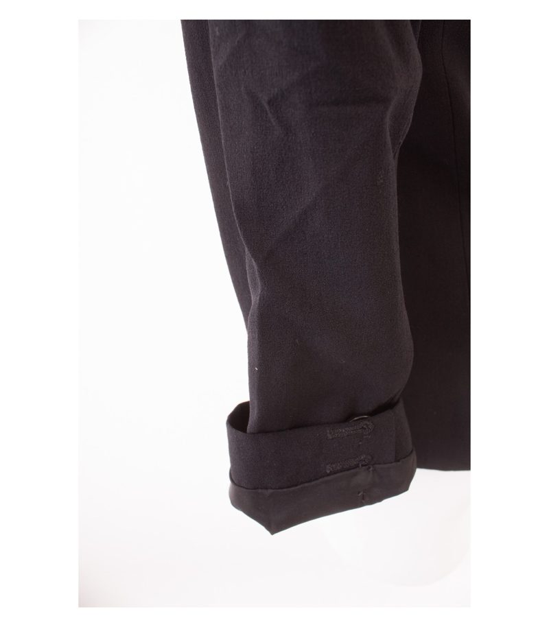 RENA LANGE Damen Blazer Gr. 36 Schwarz Weiß Wolle – Foto 6