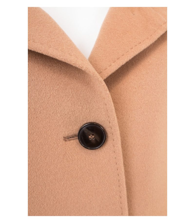 FUCHS SCHMITT Damen Mantel Kurzmantel & Gr. DE 48 Beige Wolle Kaschmir Cashmere – Foto 6