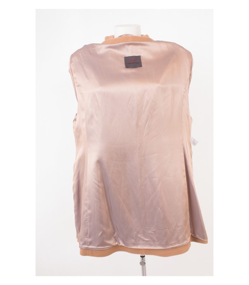 FUCHS SCHMITT Damen Mantel Kurzmantel & Gr. DE 48 Beige Wolle Kaschmir Cashmere – Foto 7
