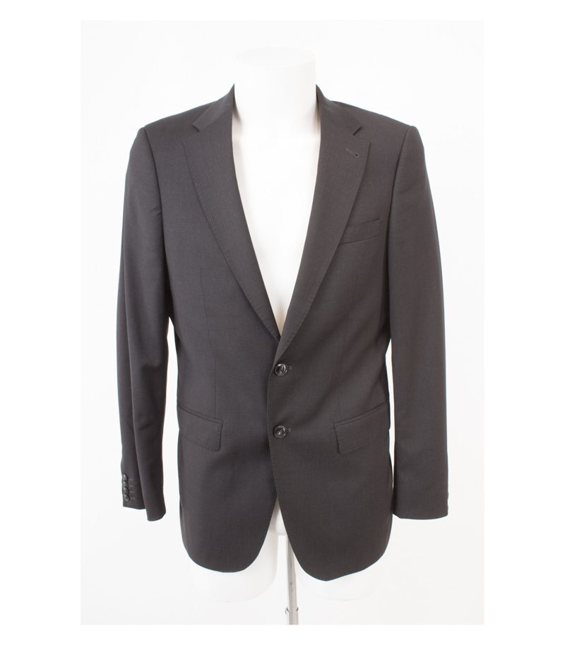 BARUTTI Herren Sakko Gr. 90/L36 Reine Grau Wolle – Foto 1