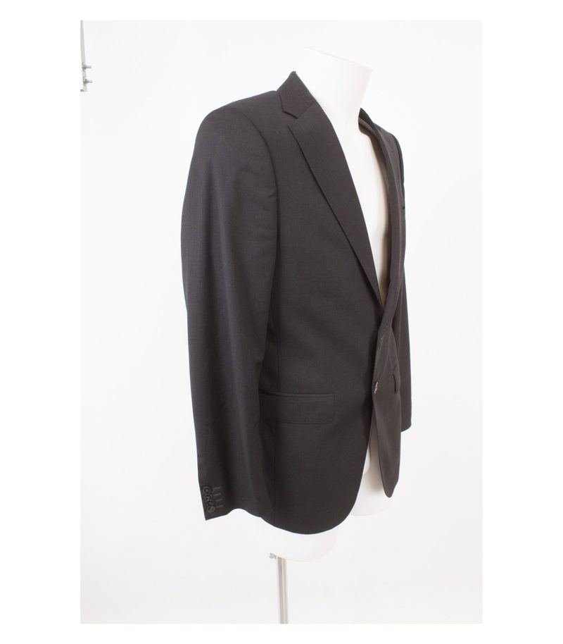 BARUTTI Herren Sakko Gr. 90/L36 Reine Grau Wolle – Foto 2