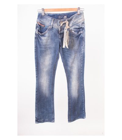 LTB Damen Jeans Stretch Hose Gr. W 25 L 32 Blau Neu