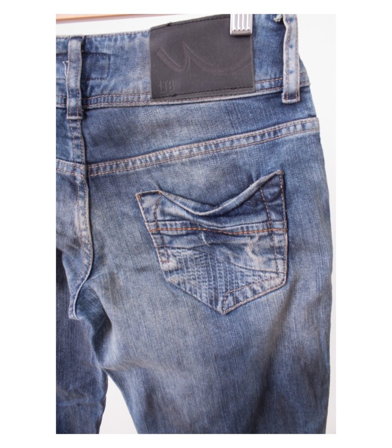 LTB Damen Jeans Stretch Hose Gr. W 25 L 32 Blau Neu – Foto 3