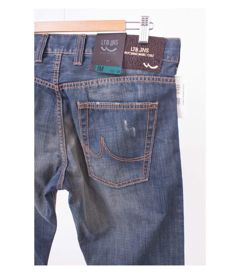 LTB Herren Jeans Hose Gr. W 33 L 34 Blau Neu – Foto 3