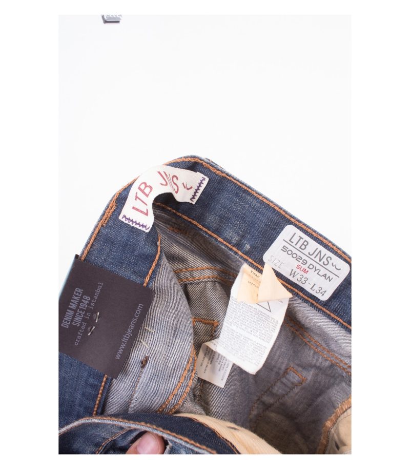 LTB Herren Jeans Hose Gr. W 33 L 34 Blau Neu – Foto 5