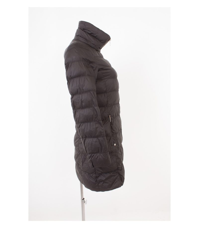 Massimo Dutti Damen Mantel Gr. XS Schwarz – Foto 2
