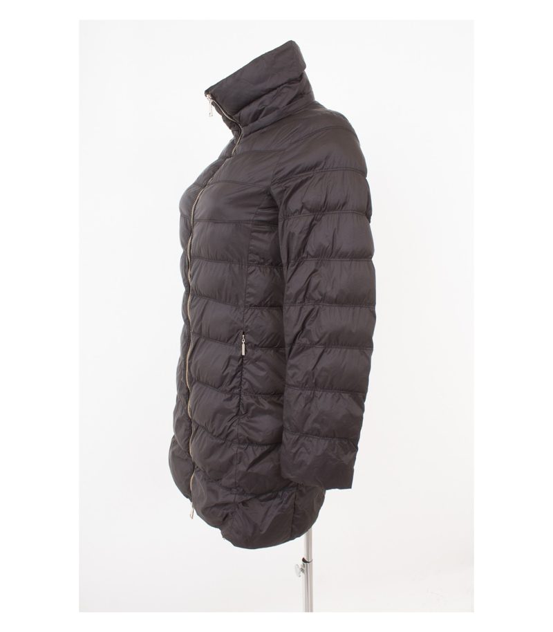 Massimo Dutti Damen Mantel Gr. XS Schwarz – Foto 3