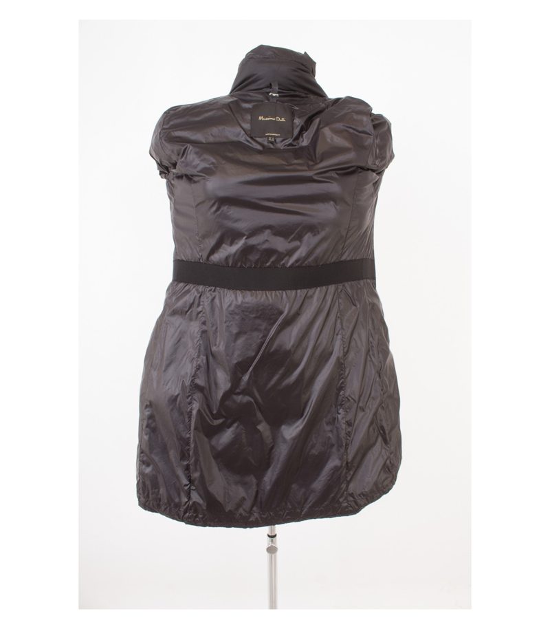 Massimo Dutti Damen Mantel Gr. XS Schwarz – Foto 6
