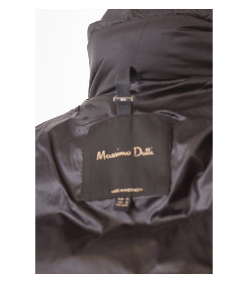 Massimo Dutti Damen Mantel Gr. XS Schwarz – Foto 7