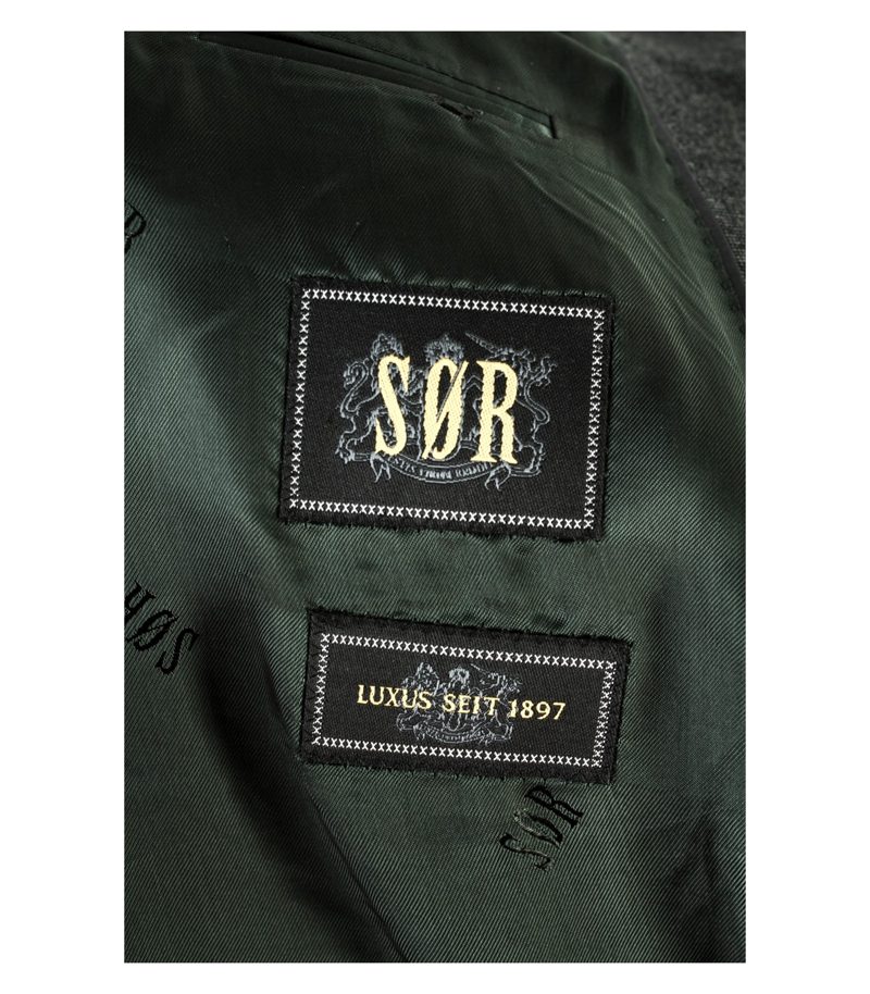 SOR Herren - Slim Fit Sakko Business Jackett Gr. 56 Wolle – Foto 4