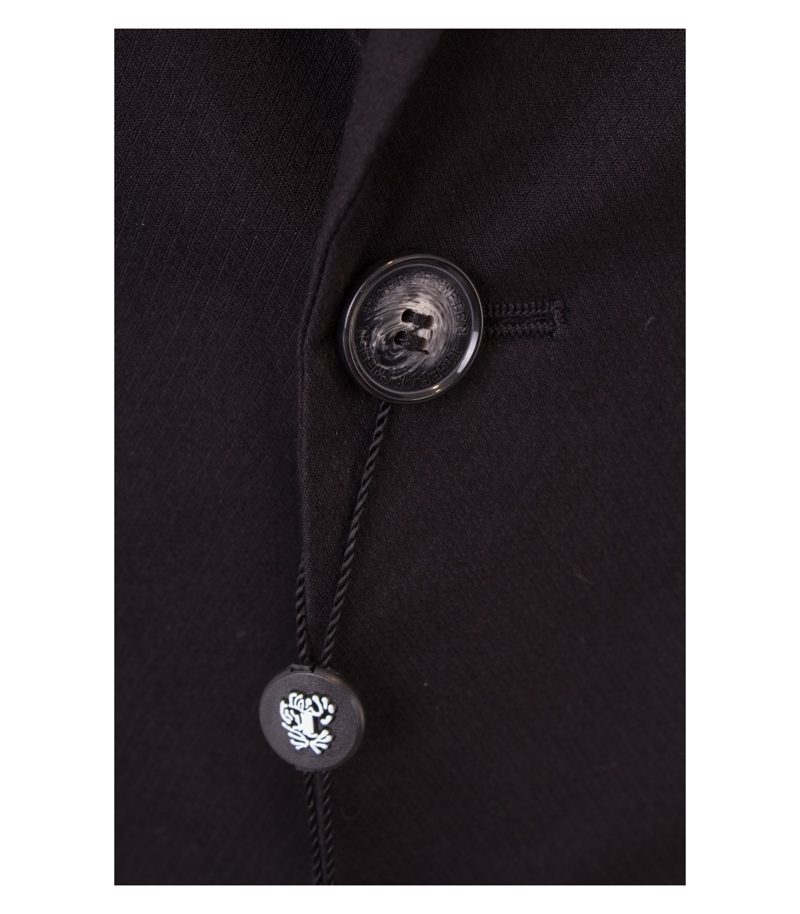 TIGER OF SWEDEN Herren Marzotto Anzug Business Gr.48 Schwarz Baumwolle NEU – Foto 5