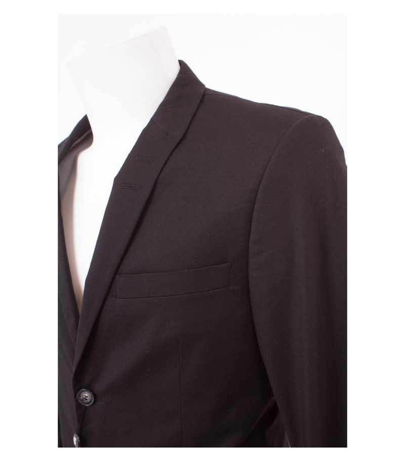 TIGER OF SWEDEN Herren Marzotto Anzug Business Gr.48 Schwarz Baumwolle NEU – Foto 6