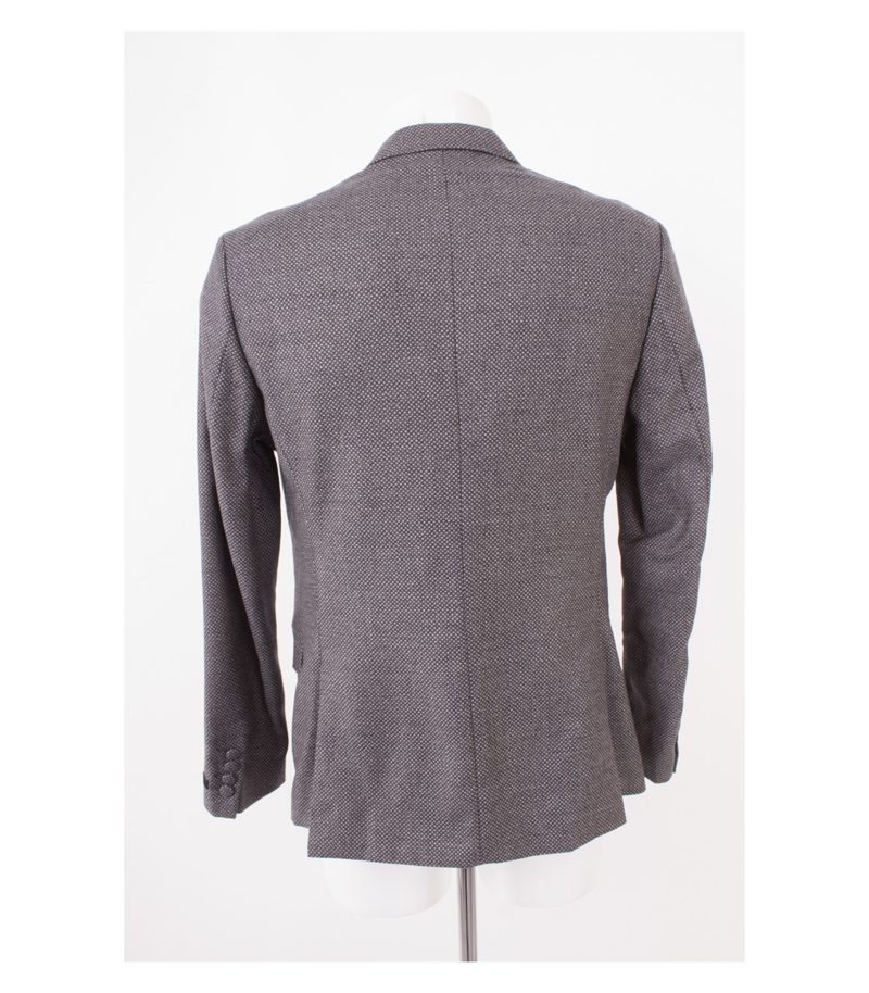 TIGER OF SWEDEN Herren Sakko Gr. 48 Super 100´S Marzotto Grau Wolle NEU – Foto 4