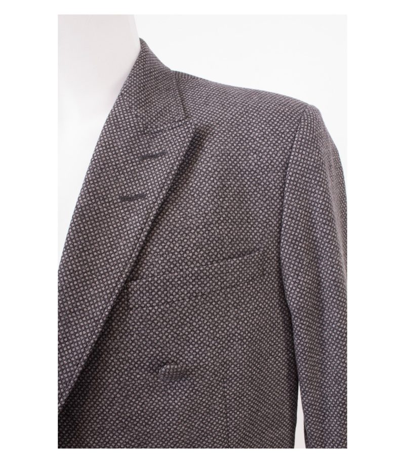 TIGER OF SWEDEN Herren Sakko Gr. 48 Super 100´S Marzotto Grau Wolle NEU – Foto 6