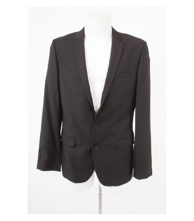 HUGO BOSS Herren Business Sakko Amaro1/Heise Gr. 94 Super 100´S Schwarz