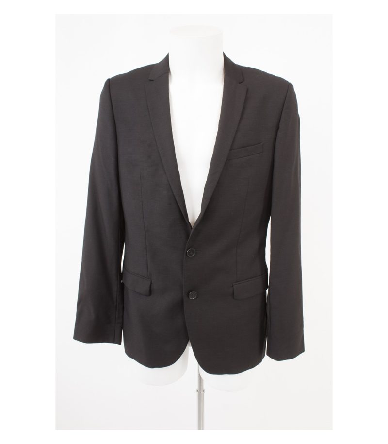 HUGO BOSS Herren Business Sakko Amaro1/Heise Gr. 94 Super 100´S Schwarz – Foto 1