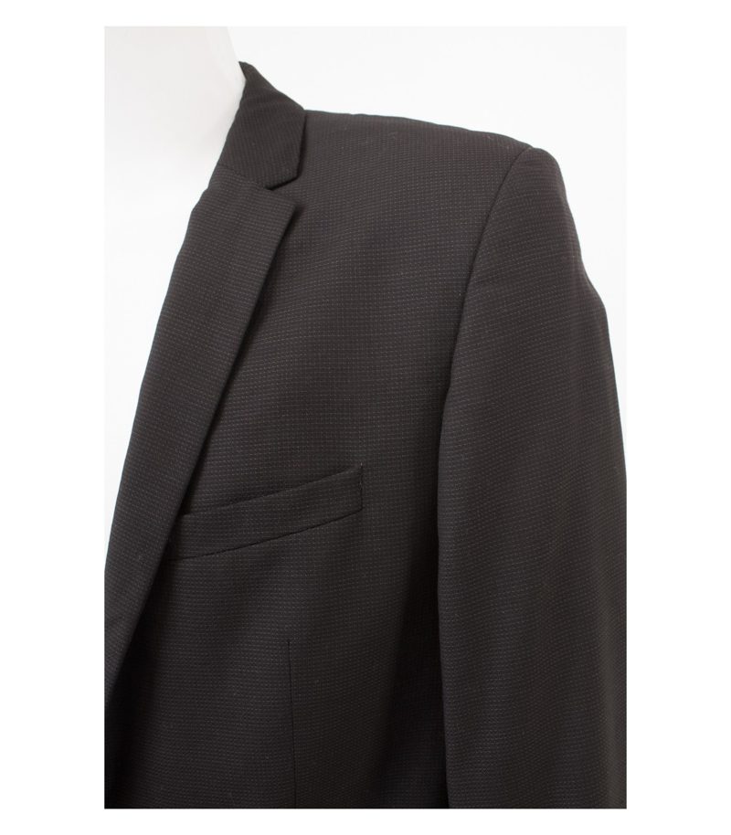 HUGO BOSS Herren Business Sakko Amaro1/Heise Gr. 94 Super 100´S Schwarz – Foto 6