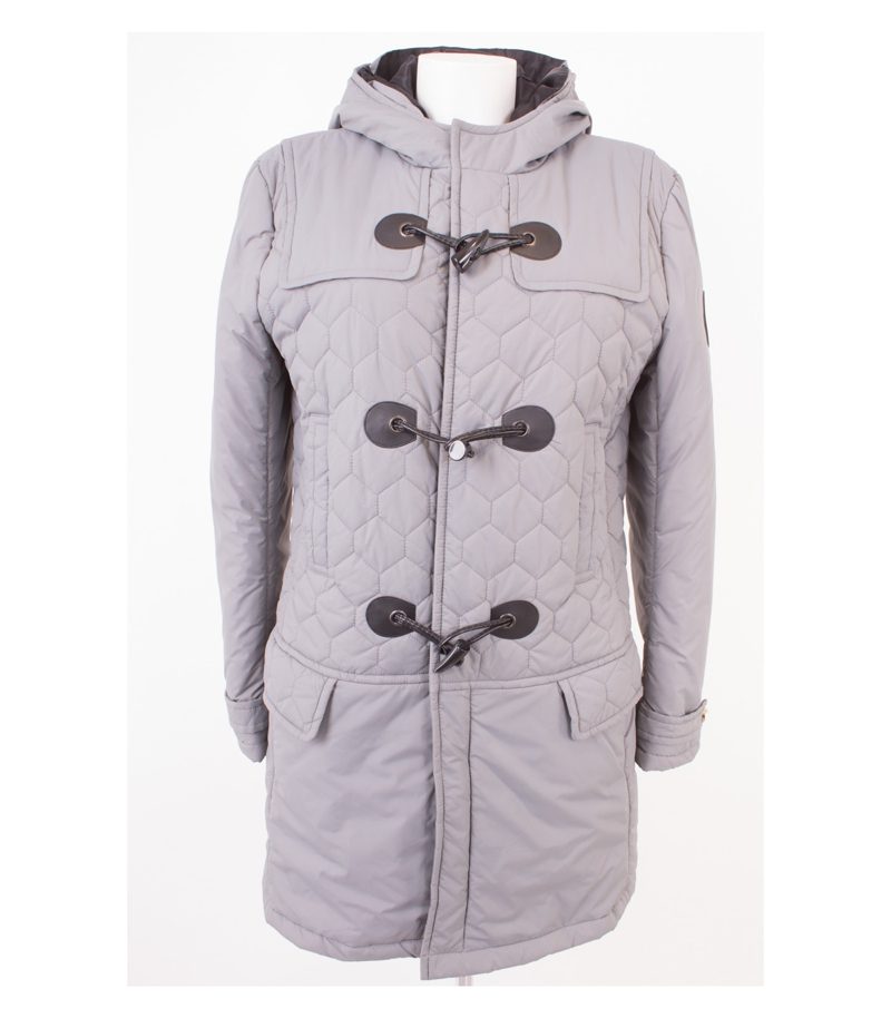 Roberto Cavalli Damen Class Mantel Wintermantel Gr. DE 44 Grau Neu – Foto 1