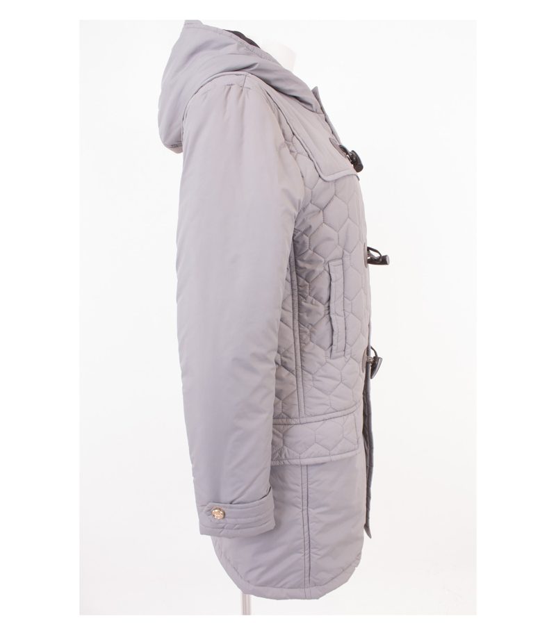 Roberto Cavalli Damen Class Mantel Wintermantel Gr. DE 44 Grau Neu – Foto 2