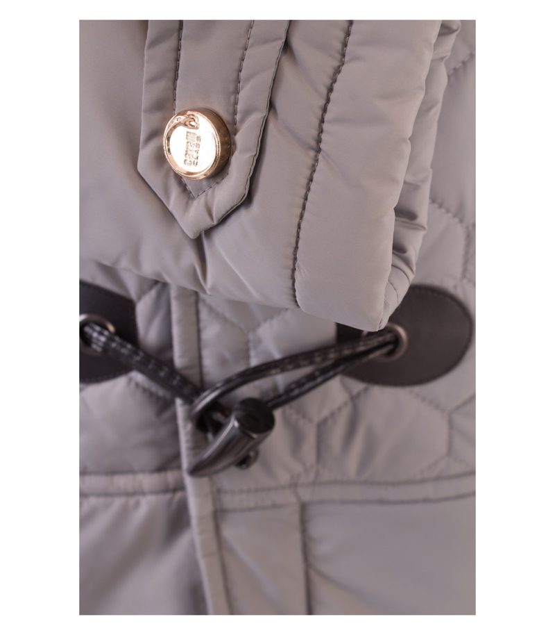 Roberto Cavalli Damen Class Mantel Wintermantel Gr. DE 44 Grau Neu – Foto 6