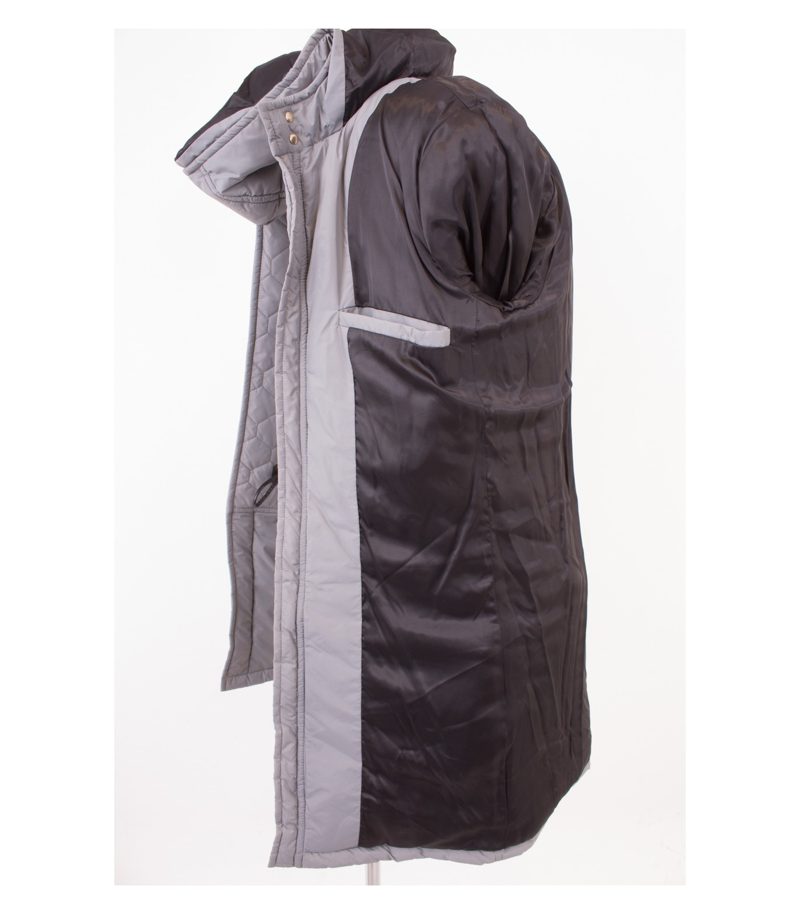 Roberto Cavalli Damen Class Mantel Wintermantel Gr. DE 44 Grau Neu – Foto 8