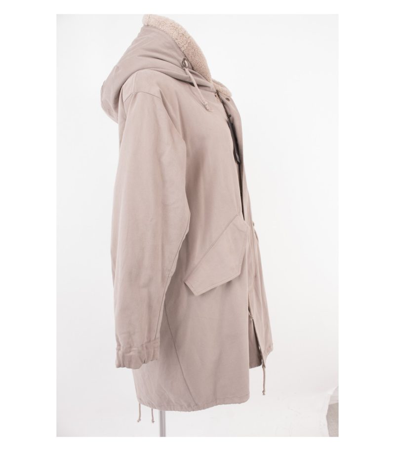 FURRY KALPAZIDIS Damen Mantel US Military Parka Echtfell Gr.XXL Lammfell Neu – Foto 2