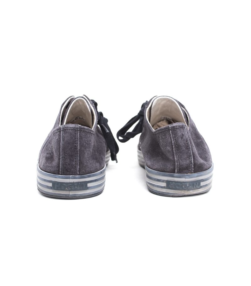 HOGAN Herren Sneaker HalbschuheSchwarzgrau Gr. USA 9,5 EU 43 Leder – Foto 3