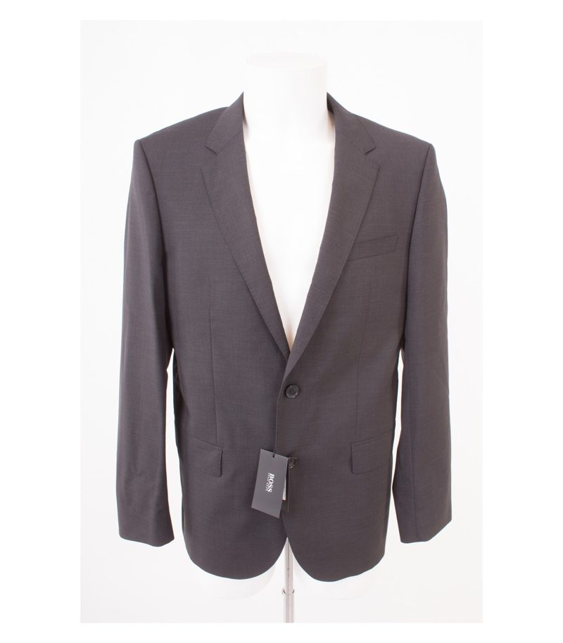 HUGO BOSS Herren Business Stretch - Sakko Hayes Anthrazitgrau Gr. 50 Neu – Foto 1