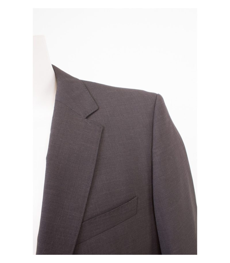 HUGO BOSS Herren Business Stretch - Sakko Hayes Anthrazitgrau Gr. 50 Neu – Foto 6