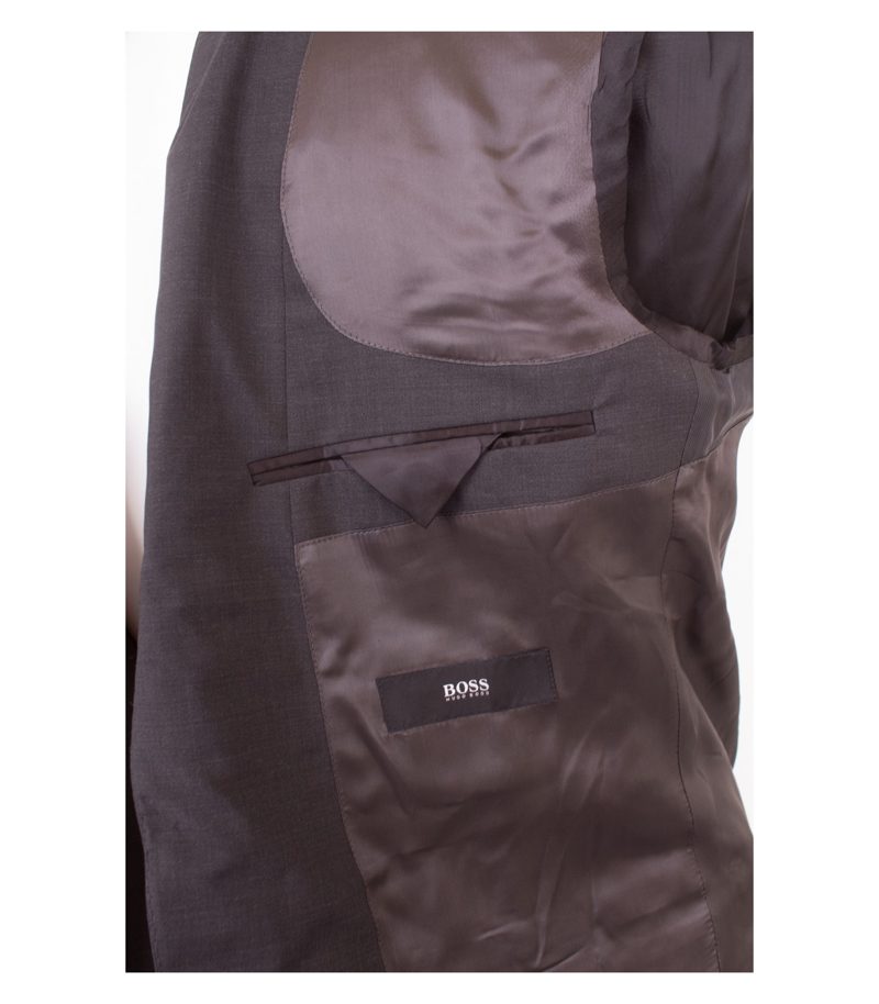 HUGO BOSS Herren Business Stretch - Sakko Hayes Anthrazitgrau Gr. 50 Neu – Foto 9