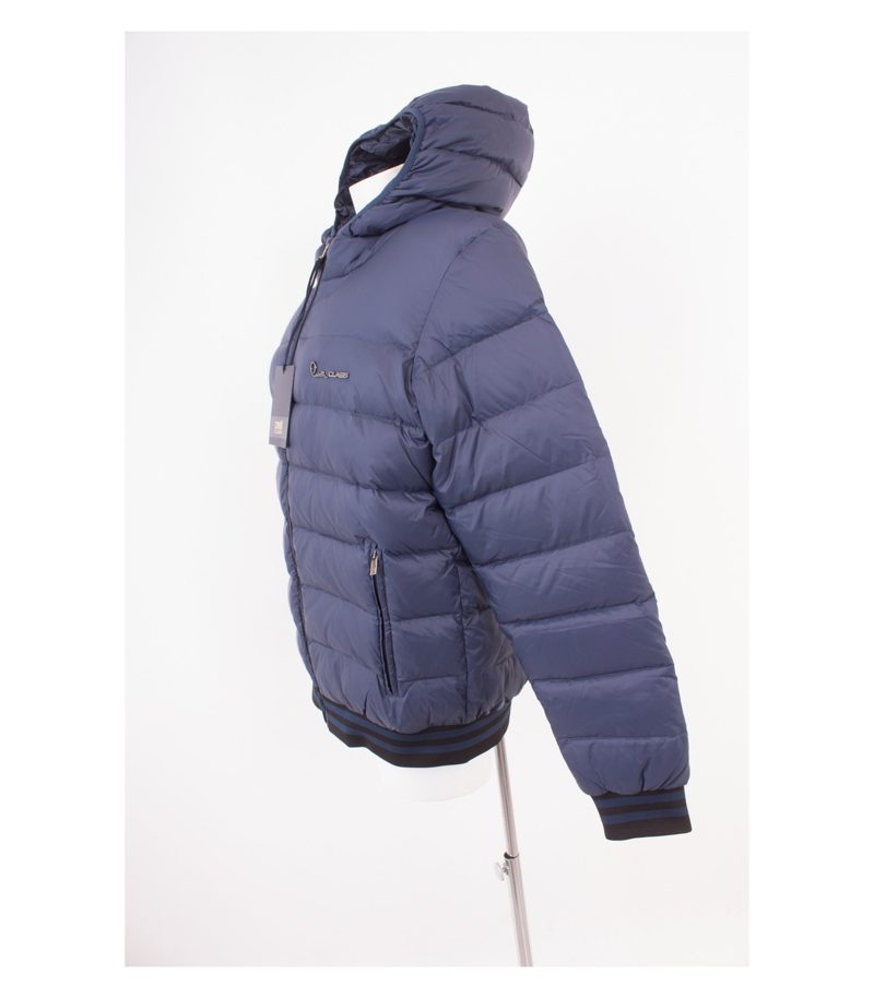 ROBERTO CAVALLI Damen CLASS Jacke Daunenjacke Gr. DE 46 Blau Neu – Foto 3