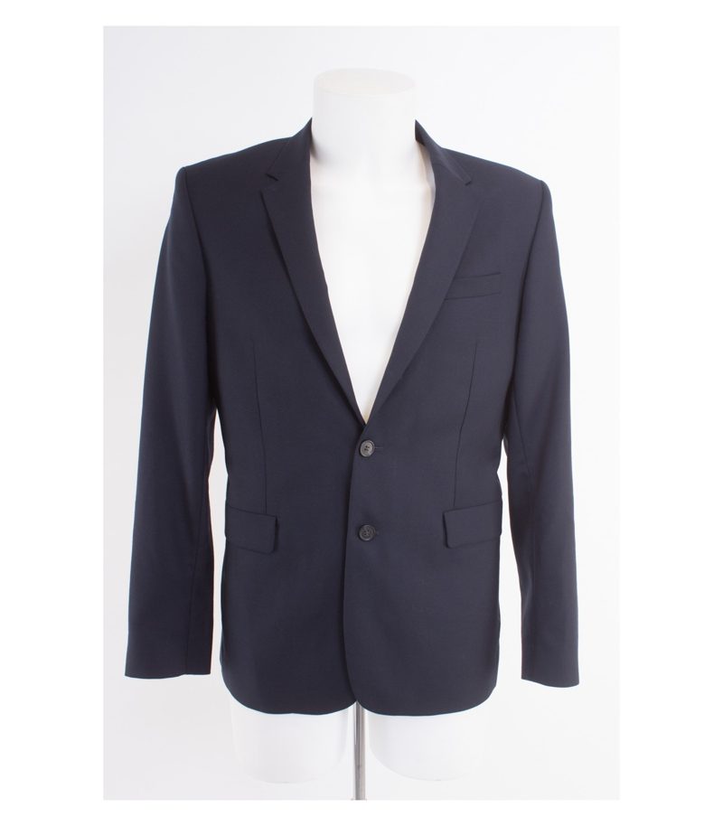 COS Herren Business Sakko Reine Gr. 48 Blau Wolle – Foto 1