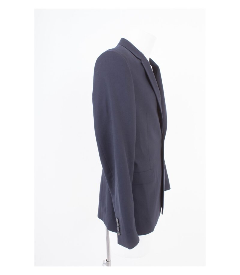 COS Herren Business Sakko Reine Gr. 48 Blau Wolle – Foto 2